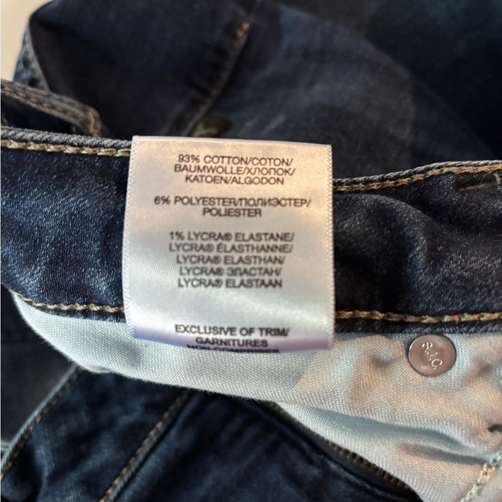 Silver Jeans Dark Blue Boyfriend Jeans - Picture 7 of 11